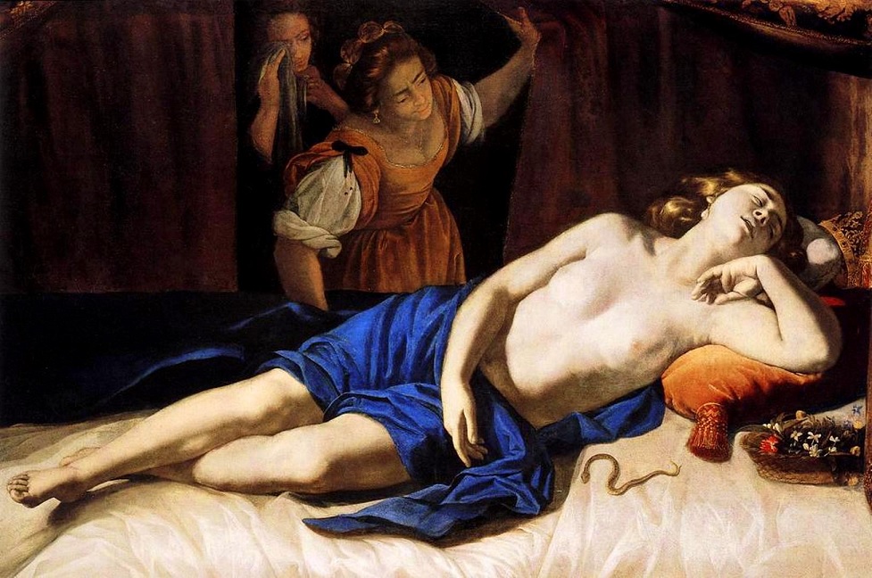Artemisia Gentileschi - Cleopatra