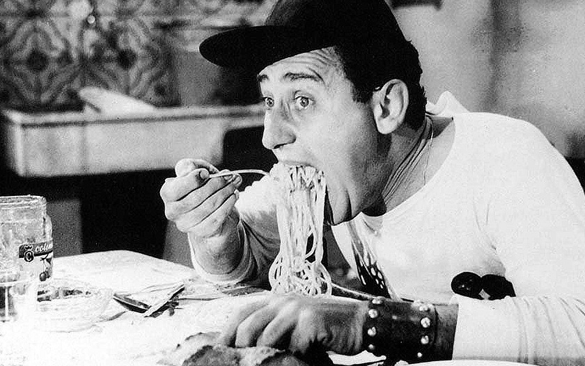 Alberto Sordi e i maccheroni