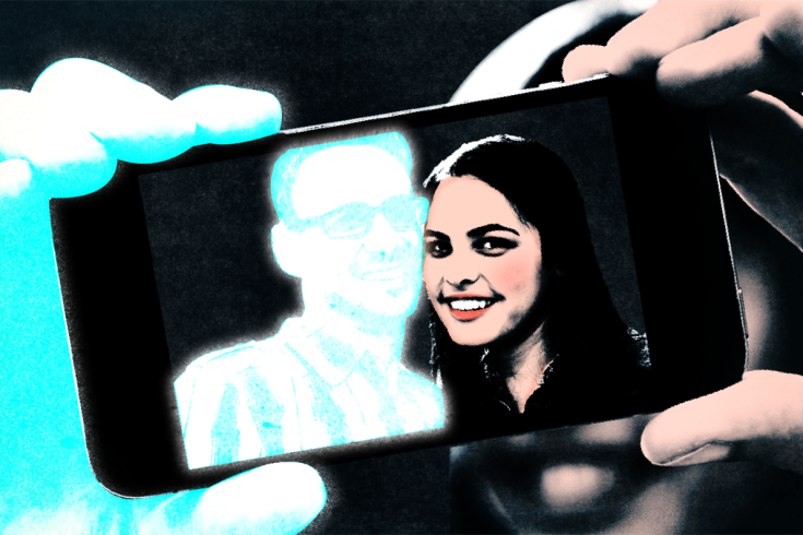 ”With me”, la App per farsi un selfie col morto