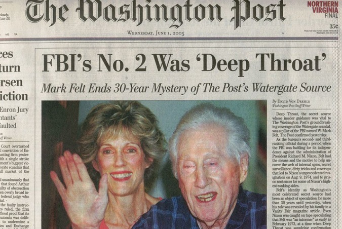 La “Gola Profonda” dello scandalo Watergate