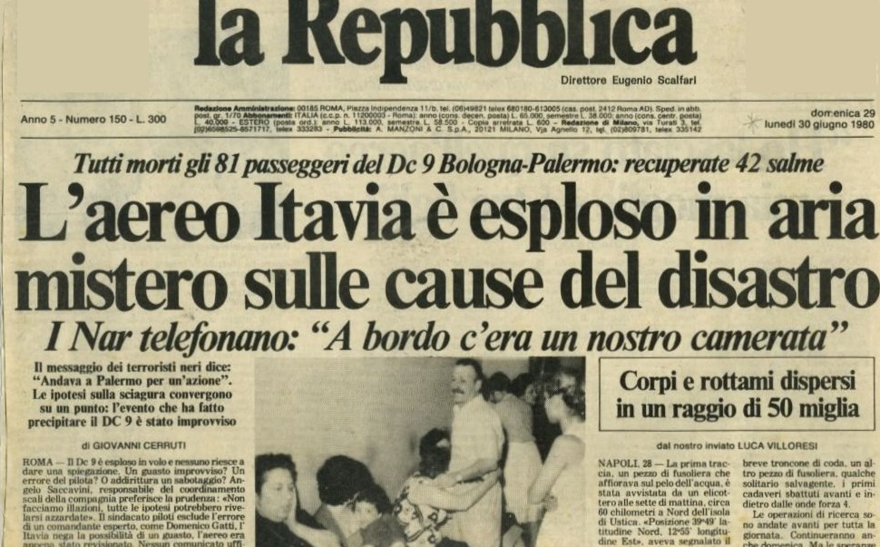 Ustica, la strage impunita – La vera storia della Corazzata Potëmkin – La prima centrale nucleare