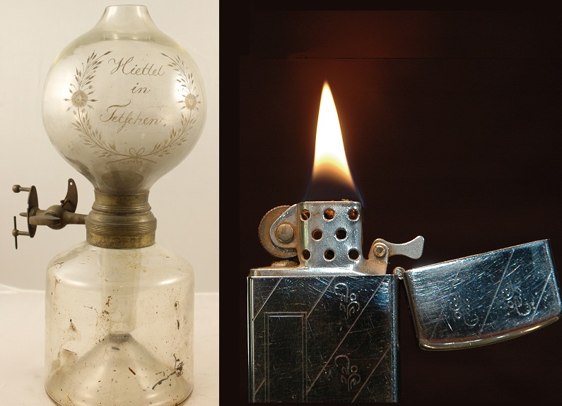 Il bicentenario dell’accendino