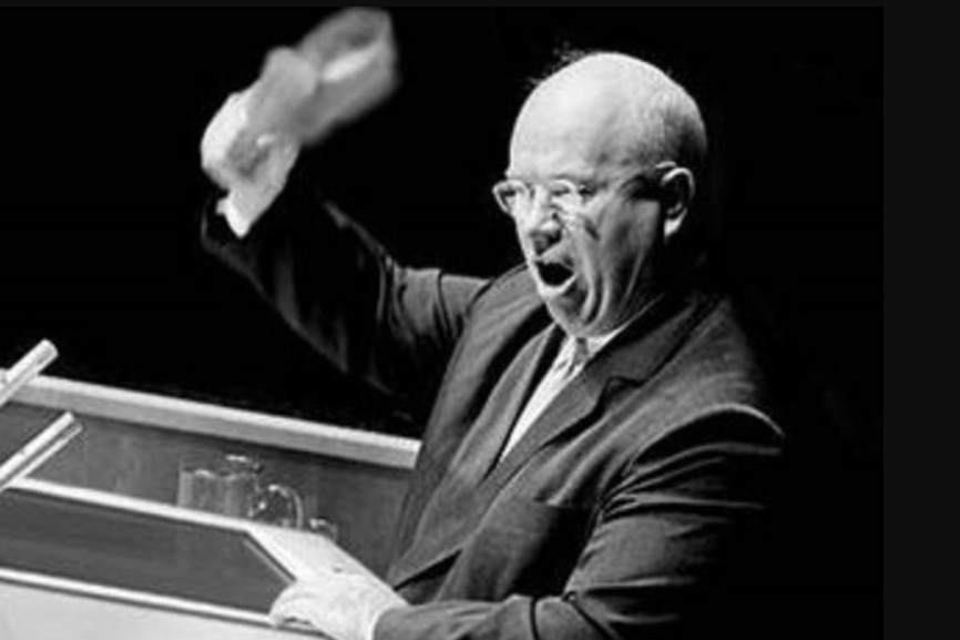 La scarpa di Krusciov sui banchi dell’ONU