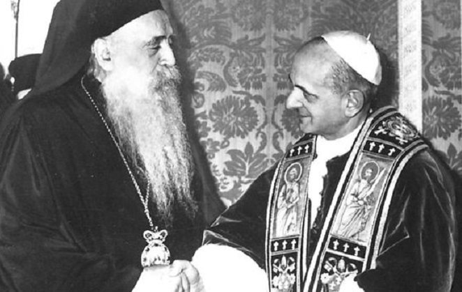 La riconciliazione tra cattolici e ortodossi