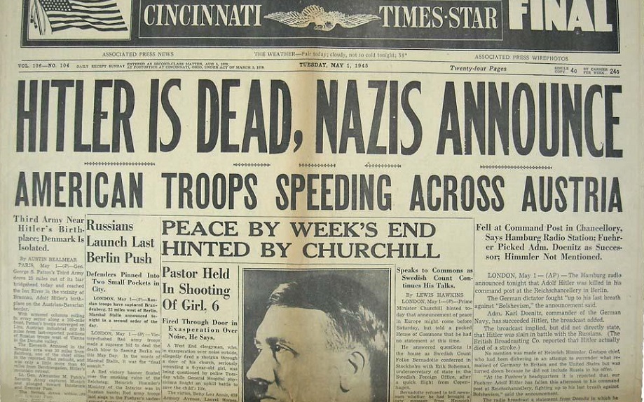 Il suicidio di Adolf Hitler