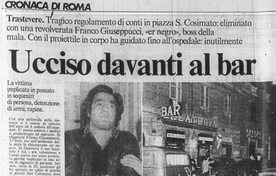 La morte del “Libanese”