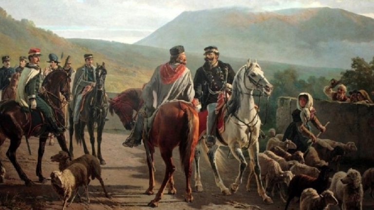 Lo storico incontro di Teano