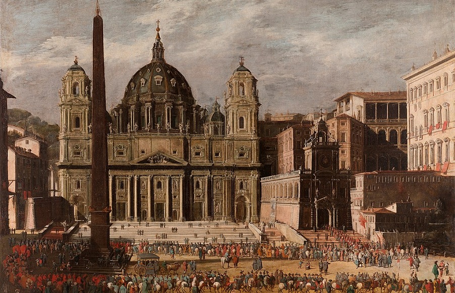 La consacrazione della Basilica di San Pietro