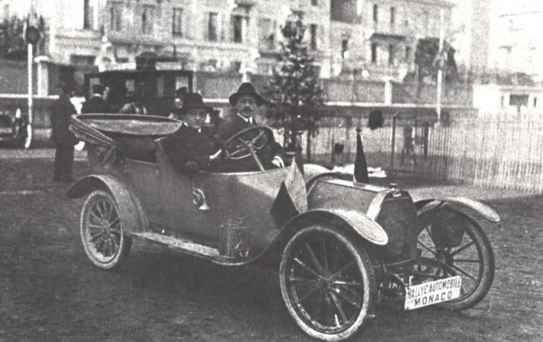 Il primo rally automobilistico