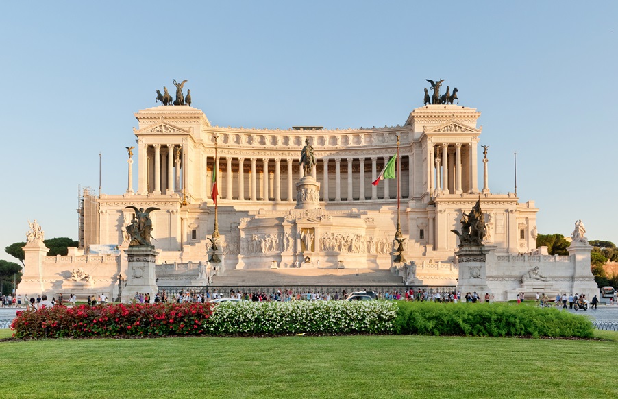 L’edificazione del Vittoriano