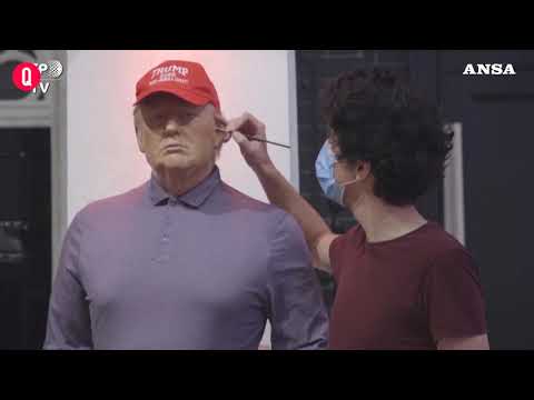 Londra, al Madame Tussauds il Trump di cera vestito da golfista