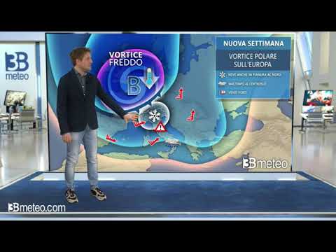 Tendenza meteo per la prossima settimana