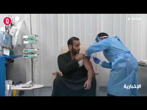 Arabia Saudita, Mbs riceve la prima dose di vaccino anti-covid