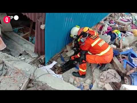Sisma in Indonesia, si temono centinaia di morti