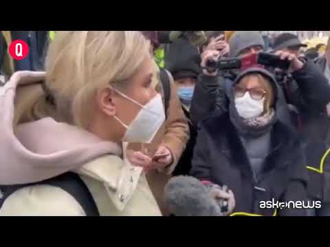 Navalny, ecco le immagini dell’arresto lampo di Liubov Sobol