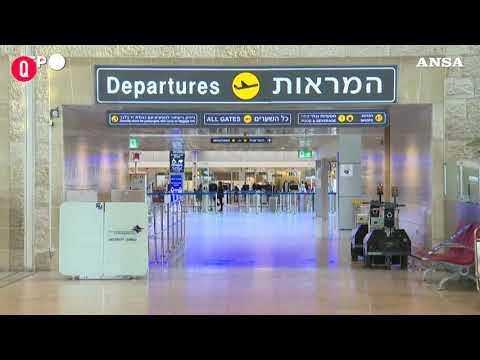 Tel Aviv, bloccati voli in arrivo e in partenza per rallentare la diffusione del