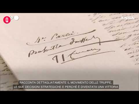 Manoscritto originale di Napoleone in vendita a Parigi