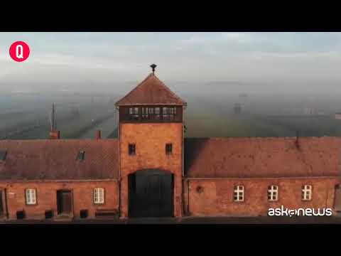 Giornata della Memoria, l’enorme campo di Auschwitz dal drone