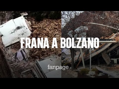 Paura a Bolzano, frana distrugge un albergo: “Si temono persone coinvolte”