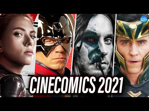 I CINECOMICS più ATTESI del 2021 | Tutti i Trailers