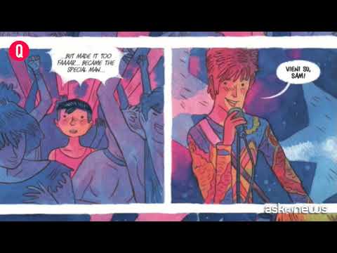 “Saetta rossa”, graphic novel italiana nel nome di David Bowie