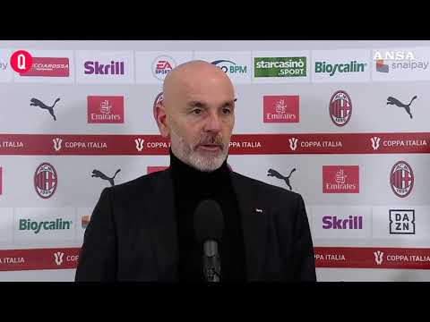 Coppa Italia, Pioli: “Milan ha dimostrato di meritare i quarti, anche se ai rigori”