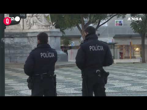 Covid, il Portogallo torna in lockdown: strade semi-deserte a Lisbona