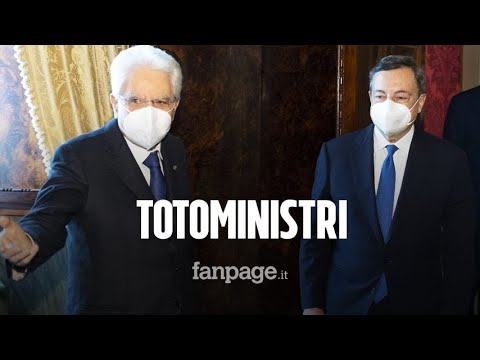Totoministri, il governo Draghi si forma tra riconferme e new entry