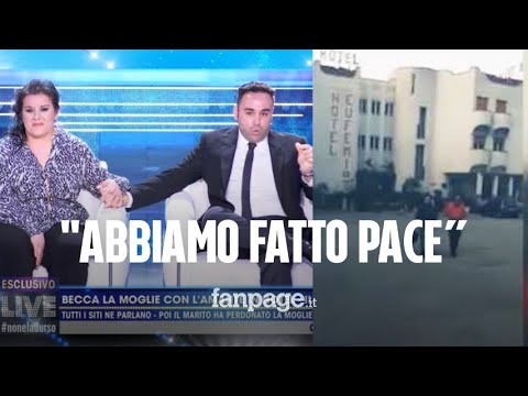 La coppia dell’Hotel Eufemia, Gianluca e Grazia hanno fatto pace: “L’ho perdonata, è vero amore”