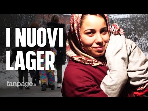Dentro al campo di Lipa, dove i migranti in ciabatte affrontano il gelo della Bosnia Erzegovina