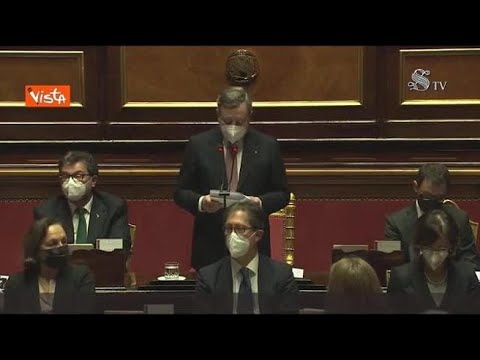 Governo, Draghi: «Ogni spreco è un torto che facciamo alle prossime generazioni»