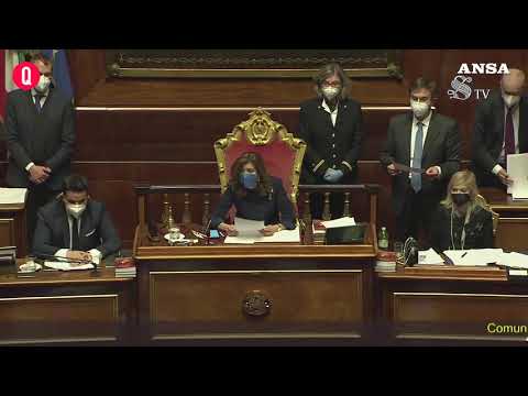 Governo, ok del Senato alla fiducia a Draghi: 262 si’ e 40 no