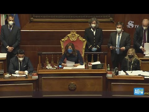 Draghi ottiene la fiducia al Senato con 262 sì