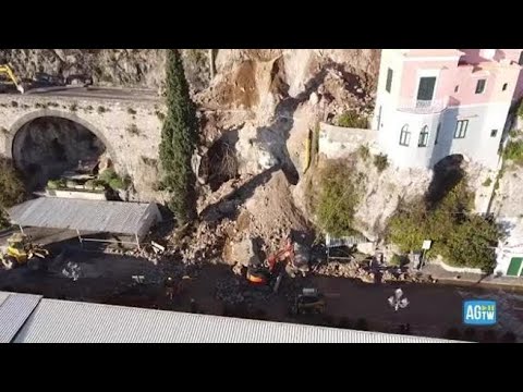 Frana Amalfi, il sindaco: «Non abbiamo segnalazioni di persone disperse»