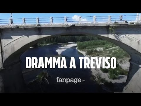 Dramma a Treviso, mamma si getta dal ponte insieme al figlioletto: lei muore, il bimbo si salva