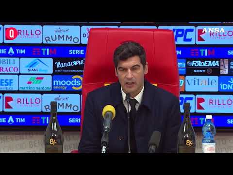 Calcio Roma, Fonseca: “Partita difficile. Benevento si e’ difeso bene”