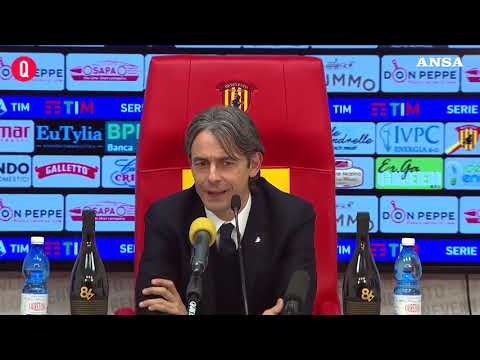 Calcio Benevento, Inzaghi: “Orgoglioso della mia squadra”