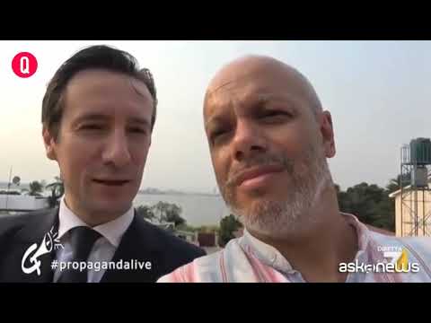 Quando Diego Bianchi fu ospite di Luca Attanasio in Congo
