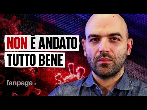 Coronavirus: non è andato tutto bene. Roberto Saviano racconta un anno di Covid-19 in Italia