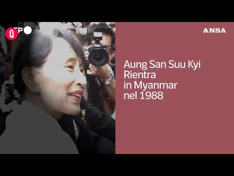 Aung San Suu Kyi, arrestata la leader del Myanmar