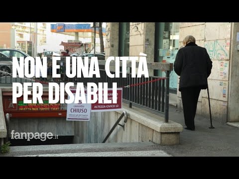 Ascensori e montacarichi della metro rotti: “Roma non è una città per disabili”