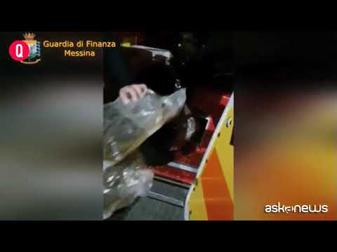 Messina, trasportavano 30 kg di droga in una ambulanza