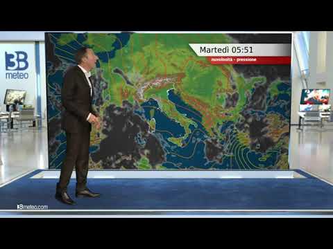 Previsioni meteo Video per martedì, 02 marzo