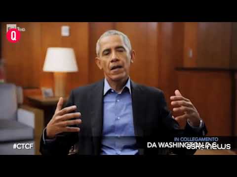 Barack Obama da Fazio: la democrazia non è un dono del cielo