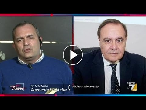 De Magistris e Mastella, scontro in tv: «Le è un bugiardo, il peggior ministro della storia»….