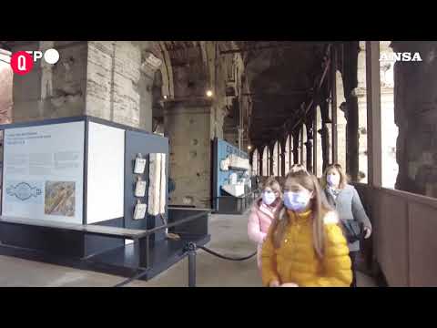 Covid, il Colosseo riapre al pubblico