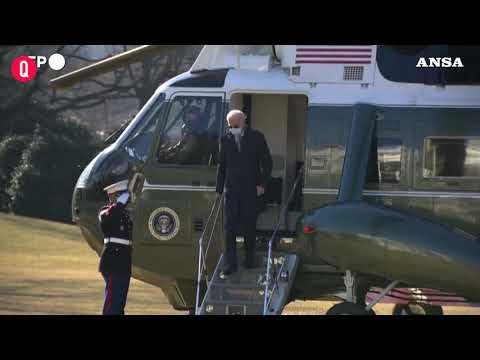 Usa, Biden torna alla Casa Bianca dopo il fine settimana in Delaware