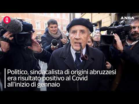 Addio a Franco Marini, l’ex presidente del Senato