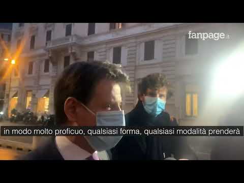 Conte: “Se fossi iscritto a Rousseau voterei sì al governo Draghi”