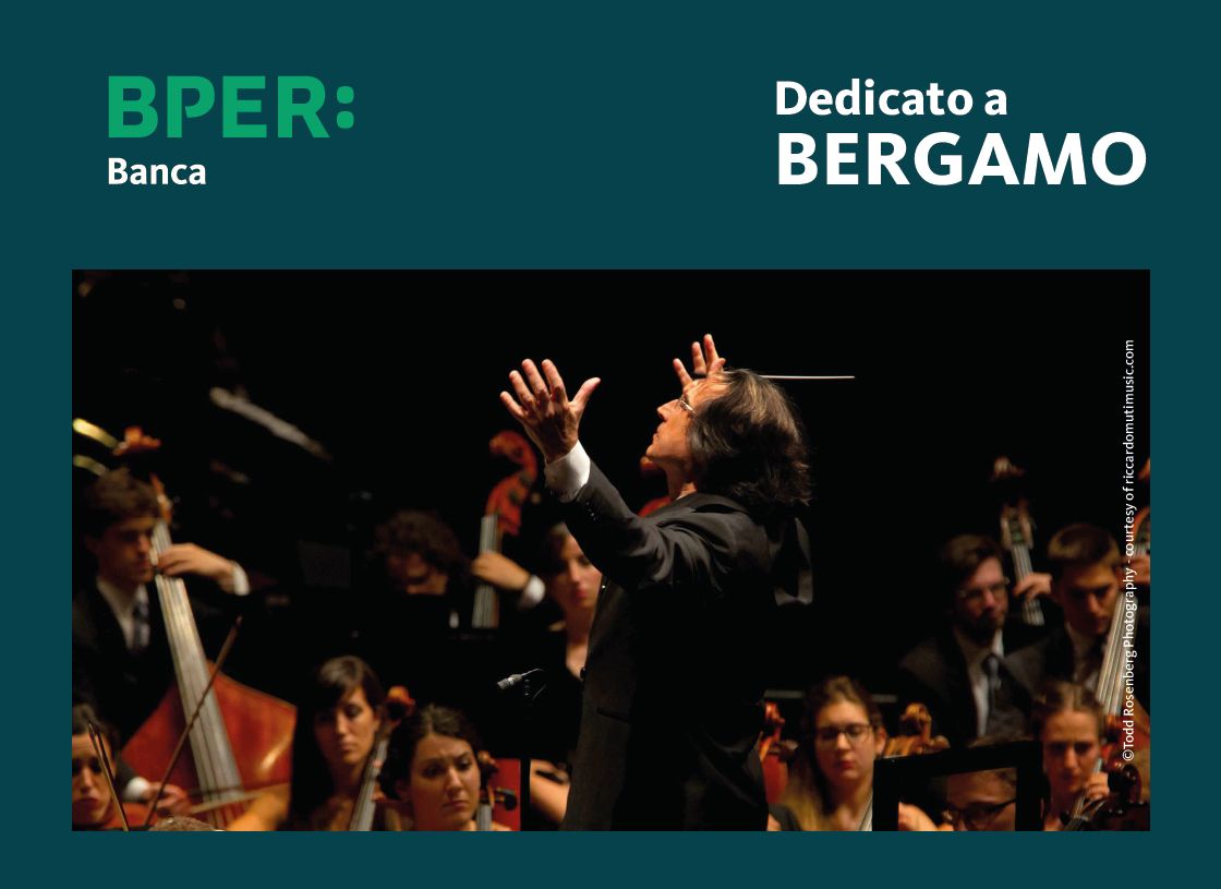 BPER dona a Bergamo un concerto di Riccardo Muti